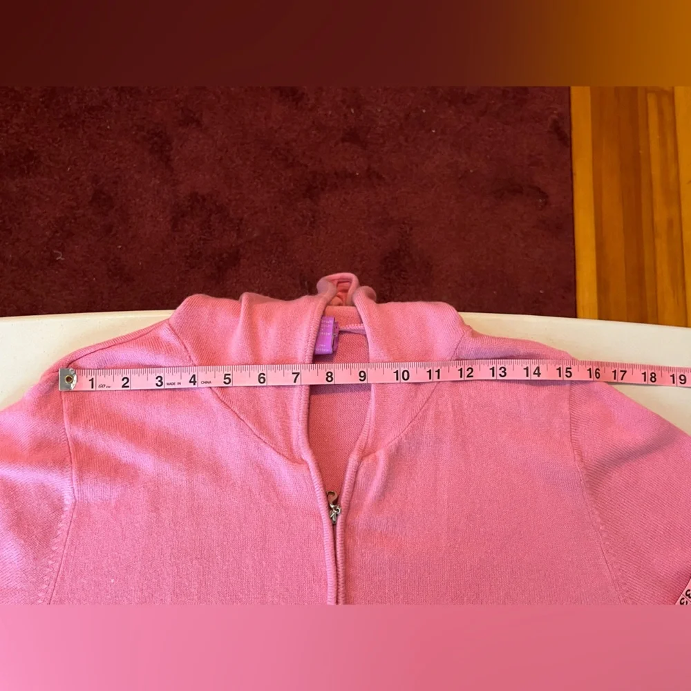 Suzanne Somers Pink Knit Leisure Wear - Picture 9 of 16